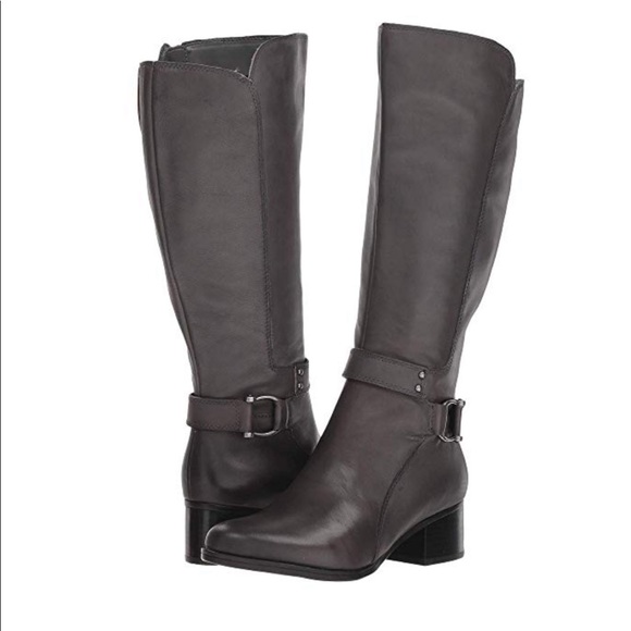 naturalizer gray boots